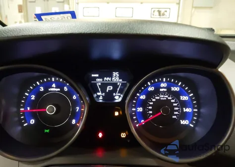 2013 Hyundai Elantra Limited z USA, uszkodzony, nr VIN 5NPDH4AE8DH232673